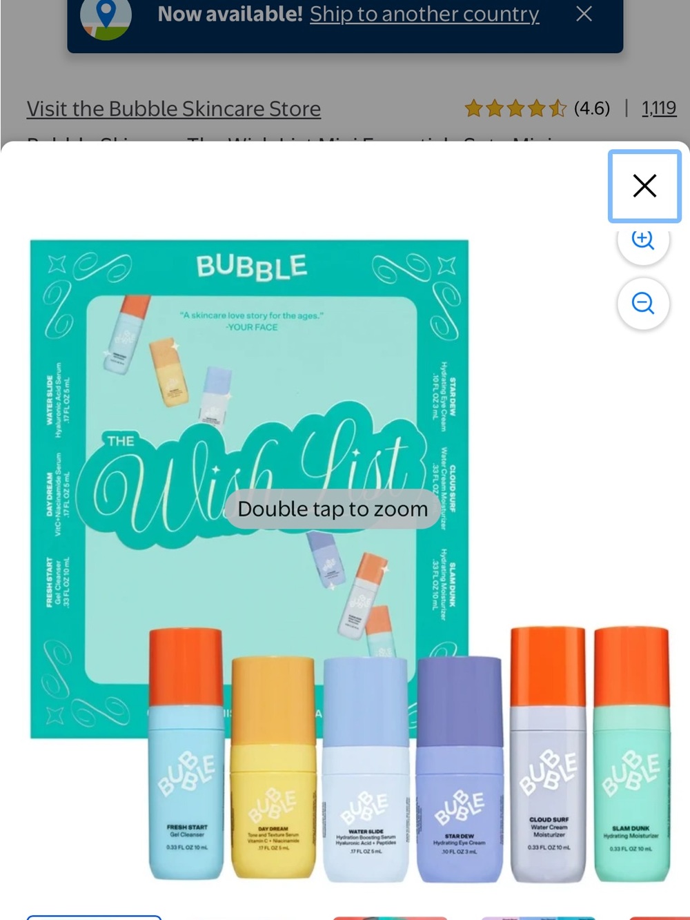 NWT Bubble Wish List Bath & Body Set — Multi-Color